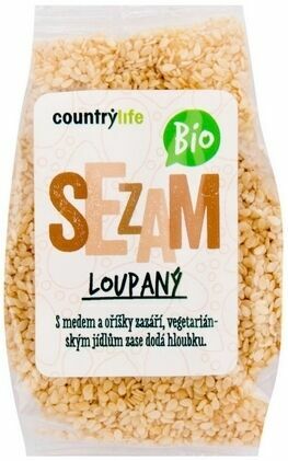 Country Life Sezam loupaný BIO 100g porovnat ceny