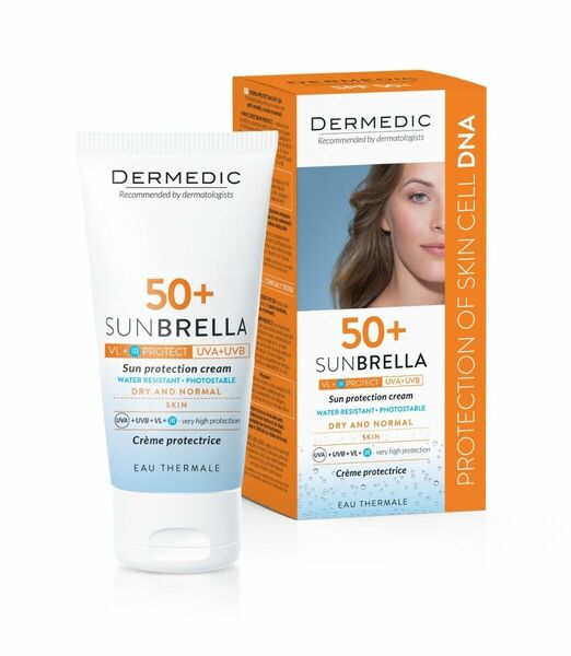 Dermedic Sunbrella Opalovací krém pro suchou a normální pleť SPF50+ 50 g porovnat ceny