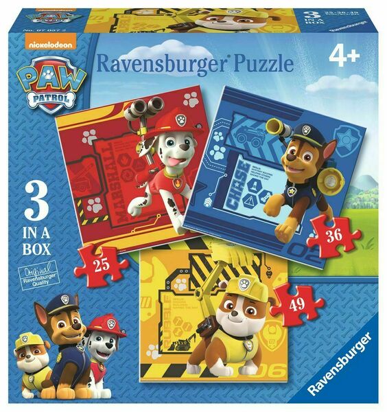 Ravensburger Tlapková patrola 3ks porovnat ceny