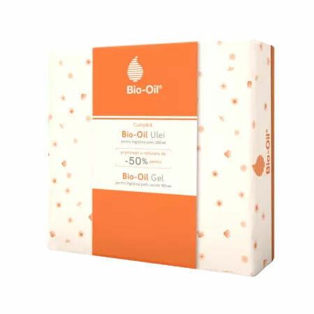 Bio-Oil Olej z biologického oleje pro péči o pokožku bio-oleje, 200 ml + gel pro sušenou péči o pleť Bio-olej 100 ml porovnat ceny