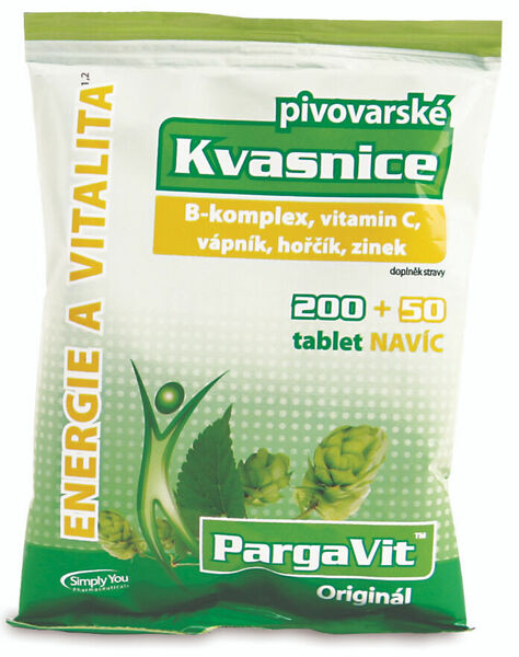 PargaVit Pivovarské kvasnice Originál 250 tablet porovnat ceny