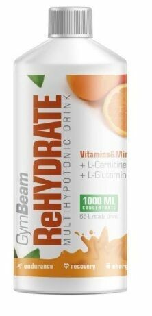 GymBeam ReHydrate 1000 ml orange porovnat ceny