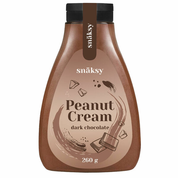 Snäksy Arašídový krém s hořkou čokoládou 260 g porovnat ceny