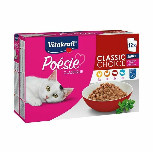 Vitakraft Poésie Classique Sauce mix 12x85 g porovnat ceny