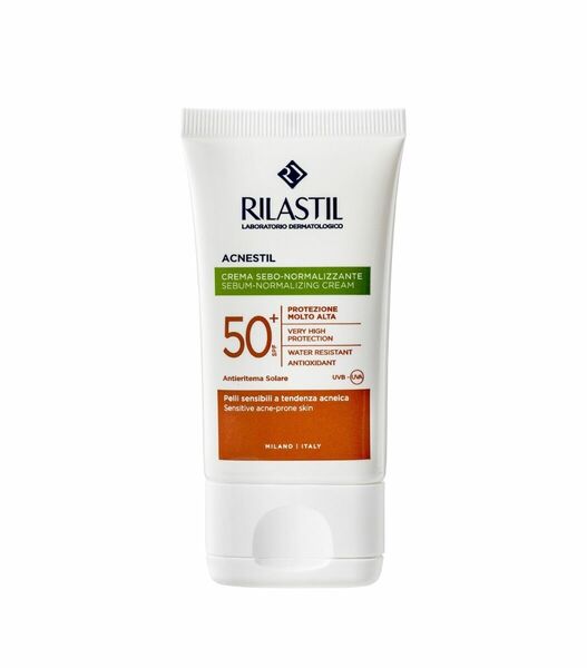 Rilastil Acnestil Ochranný krém na problematickou pleť SPF50+ 40 ml porovnat ceny