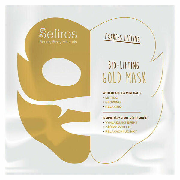 SEFIROS Pleťová maska s minerály z Mrtvého moře Gold Mask 20 ml porovnat ceny