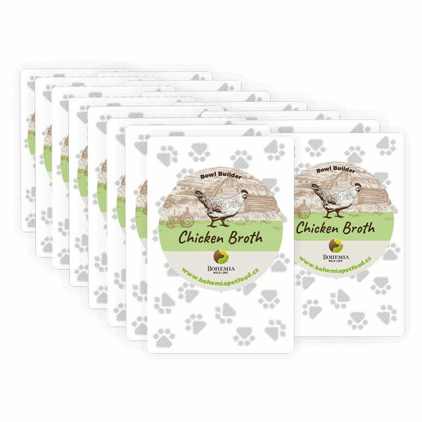 BOHEMIA Chicken Broth slepičí vývar pro psy BOX 15x100 ml porovnat ceny