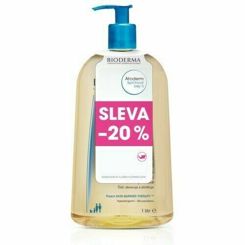 BIODERMA Atoderm Sprchový olej 1 l AKCE porovnat ceny