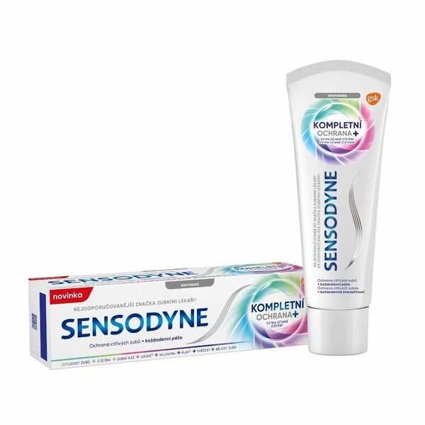 Sensodyne Kompletní ochrana Whitening zubní pasta 75 ml porovnat ceny
