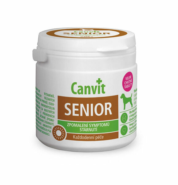 Canvit Senior Pro Psy Ochucené Tbl.500 porovnat ceny