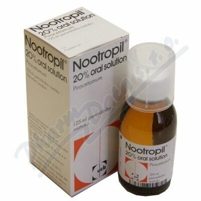 NOOTROPIL 200MG/ML perorální SOL 125ML porovnat ceny