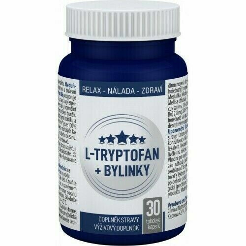 L-Tryptofan + bylinky tbl.30 porovnat ceny