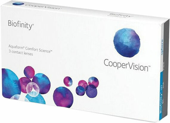 Biofinity Kontaktní čočky 3 ks porovnat ceny