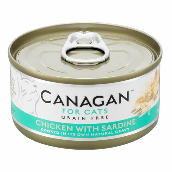 CANAGAN Chicken with sardine konzerva pro kočky 75 g porovnat ceny