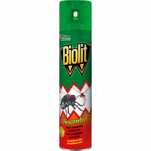 Biolit L sprej proti létajícímu hmyzu bez parfemace 400ml porovnat ceny