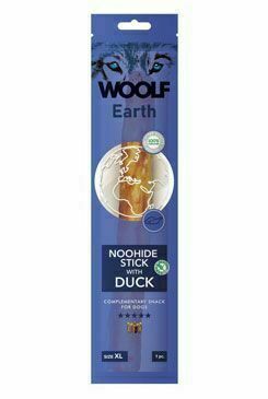 Woolf Pochoutka Earth Noohide Xl Stick With Duck 85g porovnat ceny