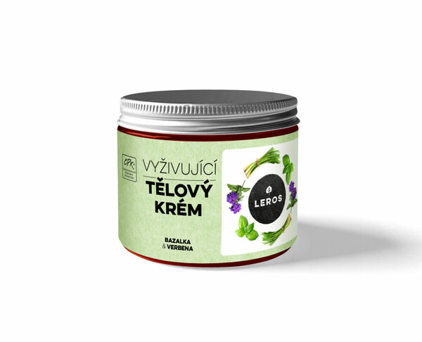 Leros Tělový krém bazalka & verbena 200 ml porovnat ceny