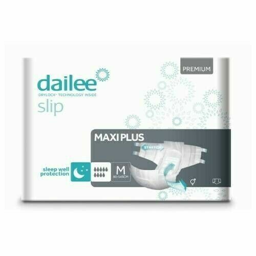 DAILEE SLIP PREMIUM MAXI PLUS M, KALHOTKY ABSORPČNÍ ZALEPOVACÍ, 30KS porovnat ceny