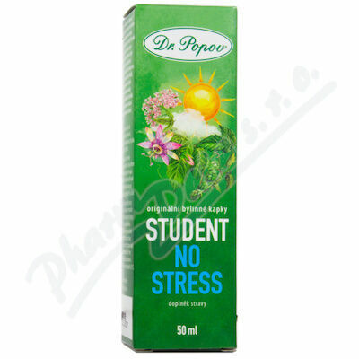 Dr.Popov Kapky bylinné Student-No stress 50ml porovnat ceny