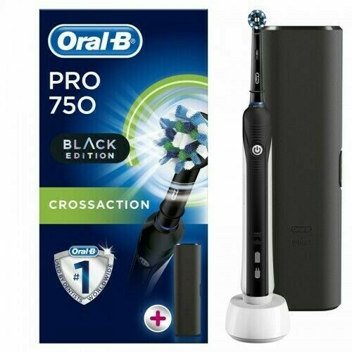 Oral-B PRO 750 Black Edition Cross Action Elektrický zubní kartáček porovnat ceny