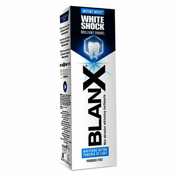 BLANX White Shock Instant White tube Zubní pasta 75 ml porovnat ceny