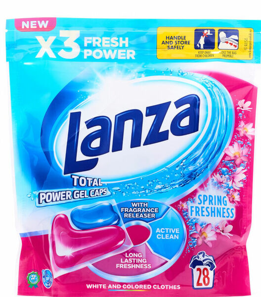Lanza Total Power Gelové kapsle Spring Freshness 28ks porovnat ceny