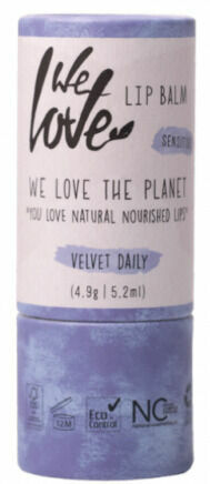 We Love the Planet Přírodní balzám na rty Velvet daily sensitive 4,9g porovnat ceny