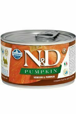 N&d Dog Pumpkin Adult Venison & Pumpkin Mini 140g porovnat ceny