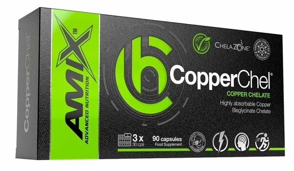 Amix ChelaZone CopperChel, 90 kapslí porovnat ceny