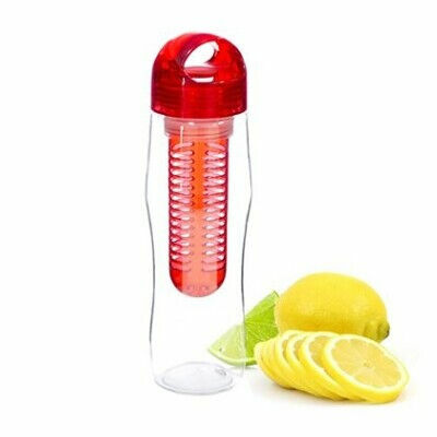 YOKO Design lahev s louhovacím sítkem červená 730 ml porovnat ceny