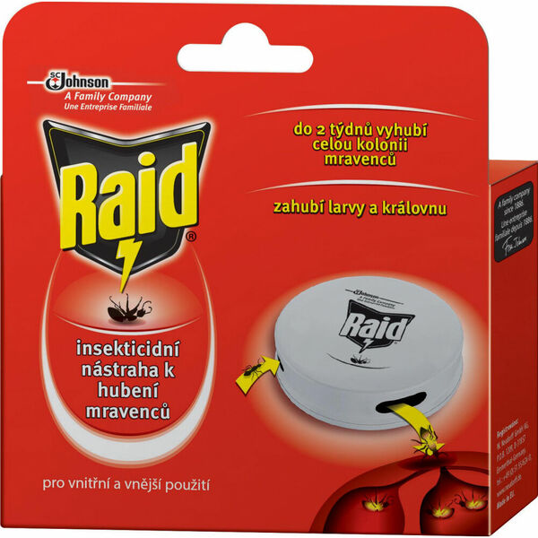 Raid insekticidní nástraha k hubení mravenců 1ks porovnat ceny