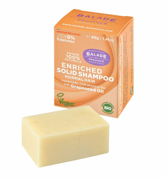 Balade en Provence Vyživující tuhý šampon pro normální vlasy BIO Pomerančový květ 40 g porovnat ceny