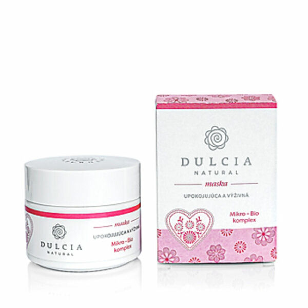 DULCIA Natural Upokojující výživná maska Mikro-Bio komplex 100 g porovnat ceny