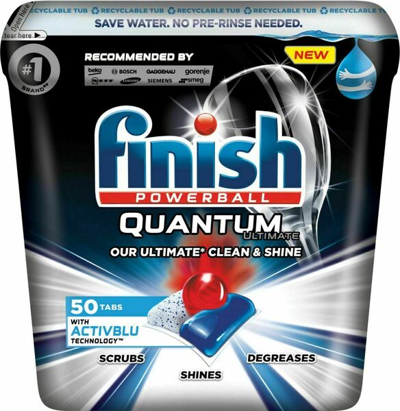 Finish Quantum Ultimate - Kapsle do myčky nádobí 50ks porovnat ceny