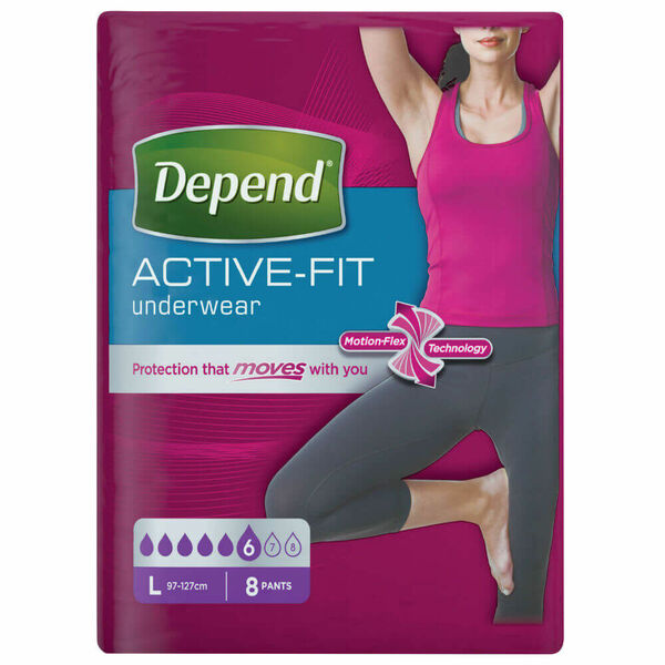 DEPEND Active-Fit kalhotky 6 kapek vel. L 8 kusů porovnat ceny