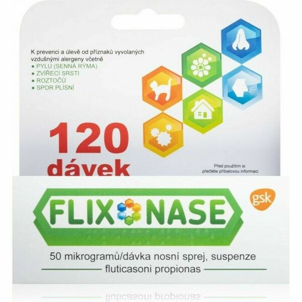 Flixonase 50mcg/dáv nosní sprej 120dáv porovnat ceny