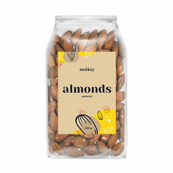 Snӓksy Mandle Natural 500 g porovnat ceny