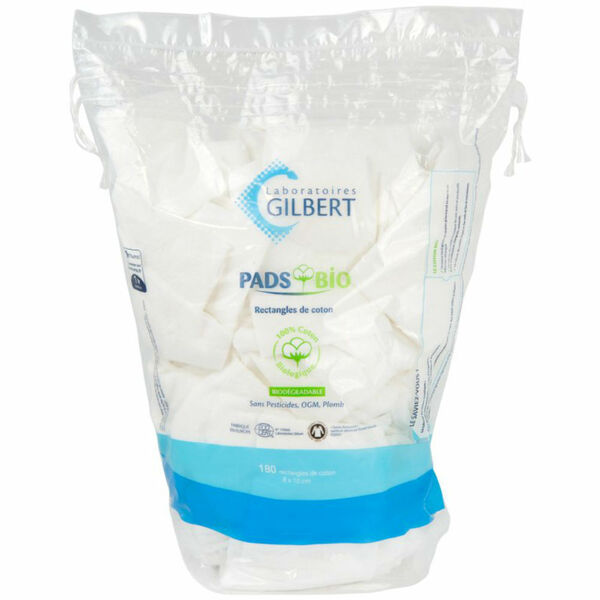 GILBERT Vatové tamponky Bio 180 ks (8x10cm) porovnat ceny