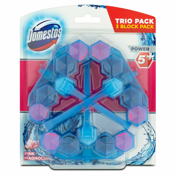 Domestos Power 5+ Blue Water Pink 3x53g porovnat ceny