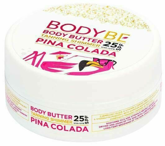 Bodybe Opalovací máslo s třpytivým efektem SPF 25 - Piña Colada 150ml porovnat ceny