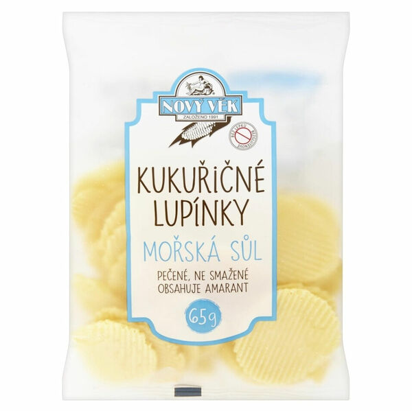 RACIO Nový Věk kukuřičné lupínky mořská sůl 65 g porovnat ceny