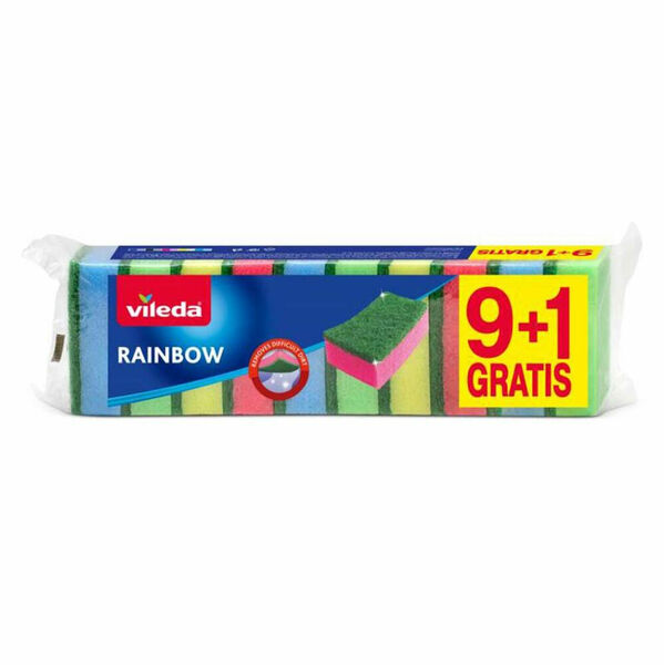 VILEDA Rainbow Houbička 9+1 ks porovnat ceny