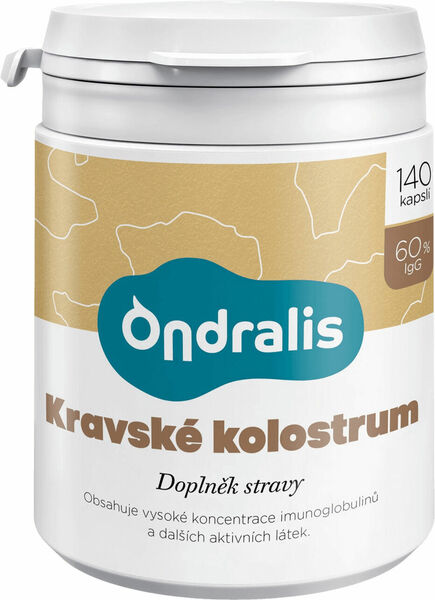 ONDRALIS kravské kolostrum 140 kapslí porovnat ceny