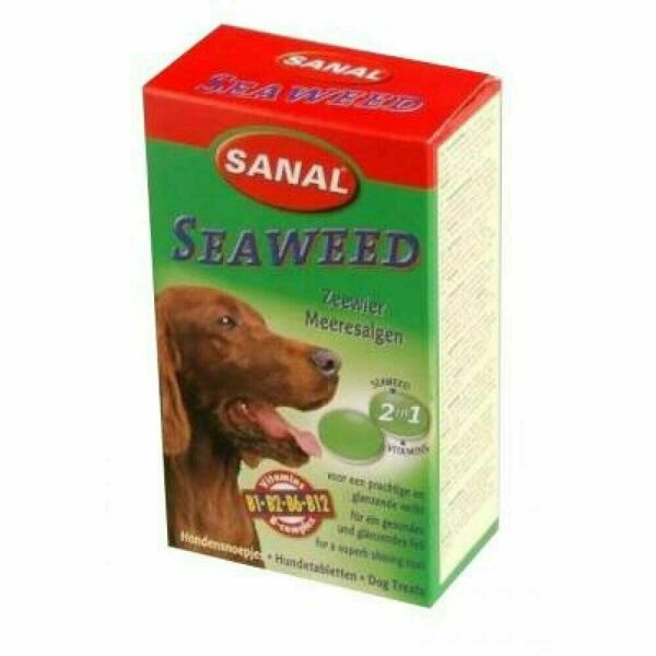 SANAL Seaweed mořská řasa dospělý pes a.u.v. 100 tablet porovnat ceny