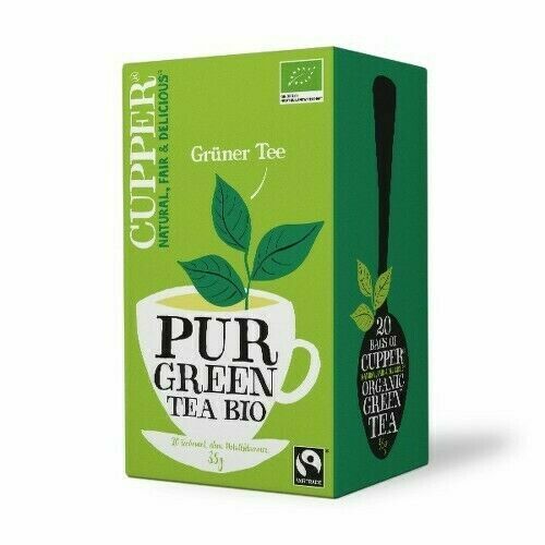 Cupper BIO Pure Green Tea 20 n.s. porovnat ceny