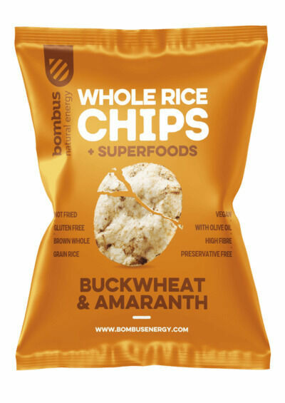 Bombus Rice chips pohanka/amarant 60g porovnat ceny