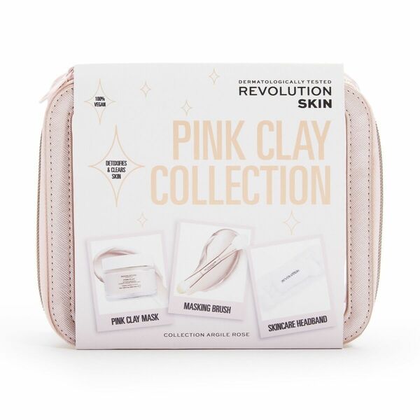 Revolution Skincare Pink Clay Collection Set sada péče o pleť 3 ks porovnat ceny