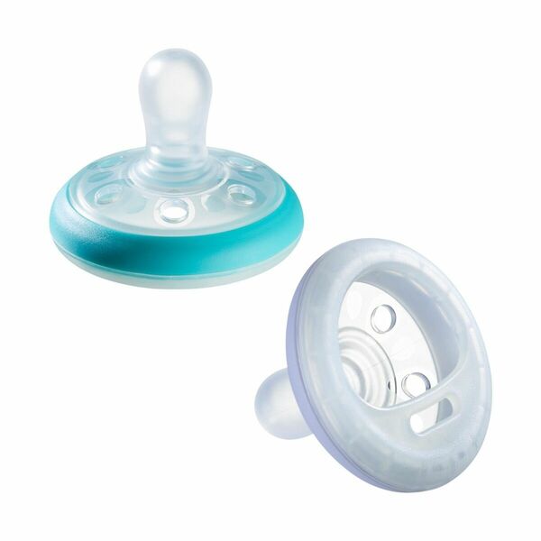 Tommee Tippee Šidítko Breast-like Night 0–6 m 2 ks porovnat ceny