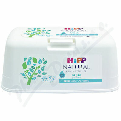 HiPP BABYSANFT Čist.vlh.ubrousky AQUA 60ks + BOX porovnat ceny