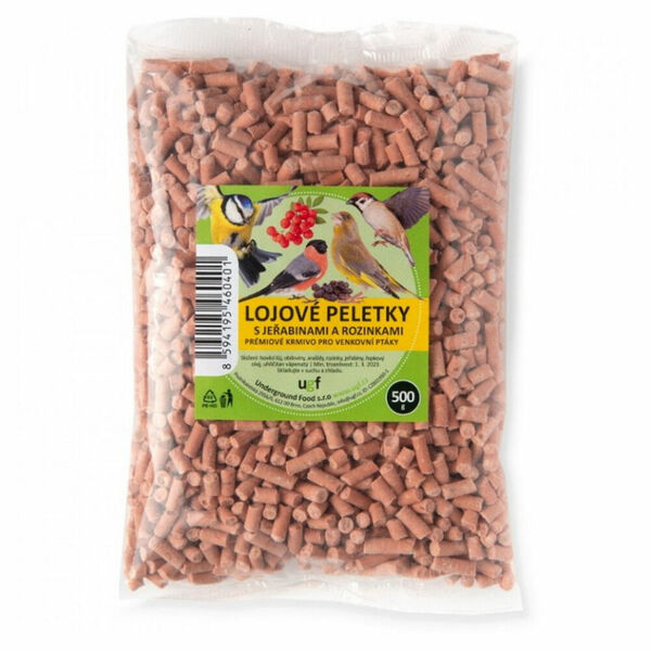 UGF Lojové peletky s jeřabinami a rozinkami 500 g porovnat ceny